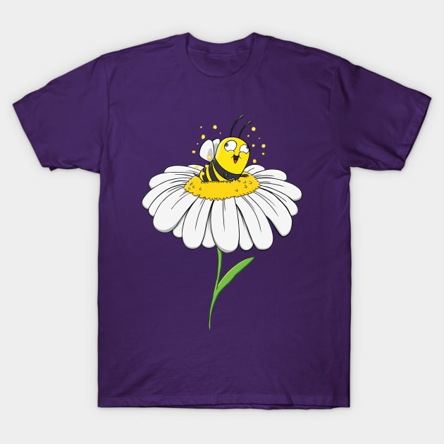 Bees and Their Pollen T-Shirt by WeFlaps Comics Merch